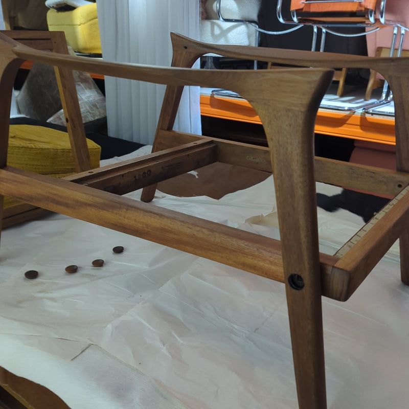 Restoration Danish Deluxe Inga Armchairs