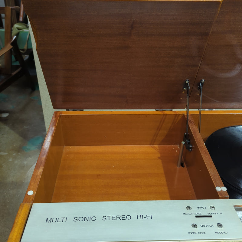 Kreisler Broadcast MWave radio Garrard vinyl stereo vintage MCM valve