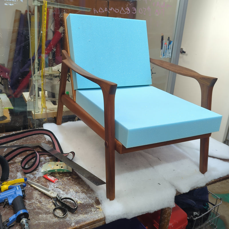 Restoration Danish Deluxe Inga Armchairs