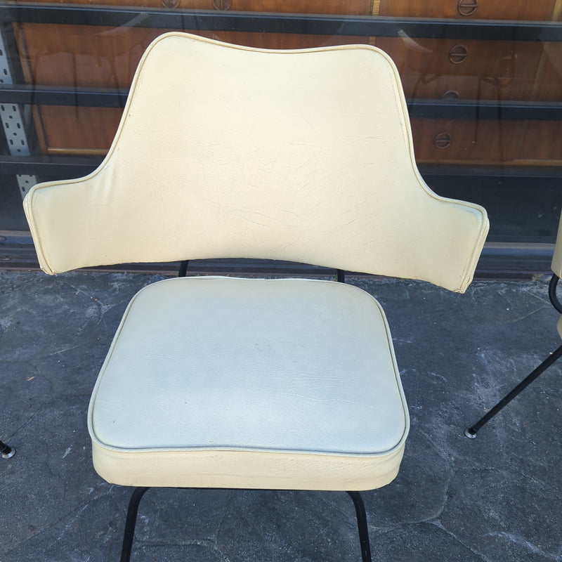 Rose bros dining occasional chairs x 4 MCM