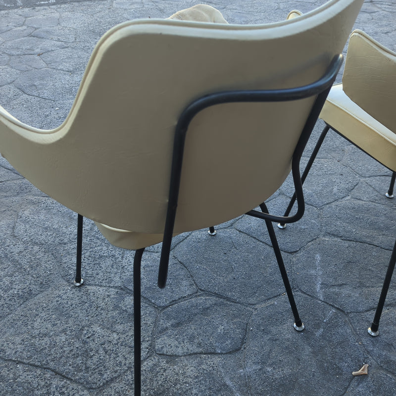 Rose bros dining occasional chairs x 4 MCM