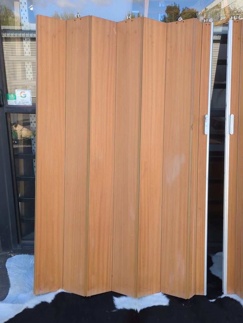 Pre order - currently under restoration Original Modernfold timber sliding panels room divider mid century