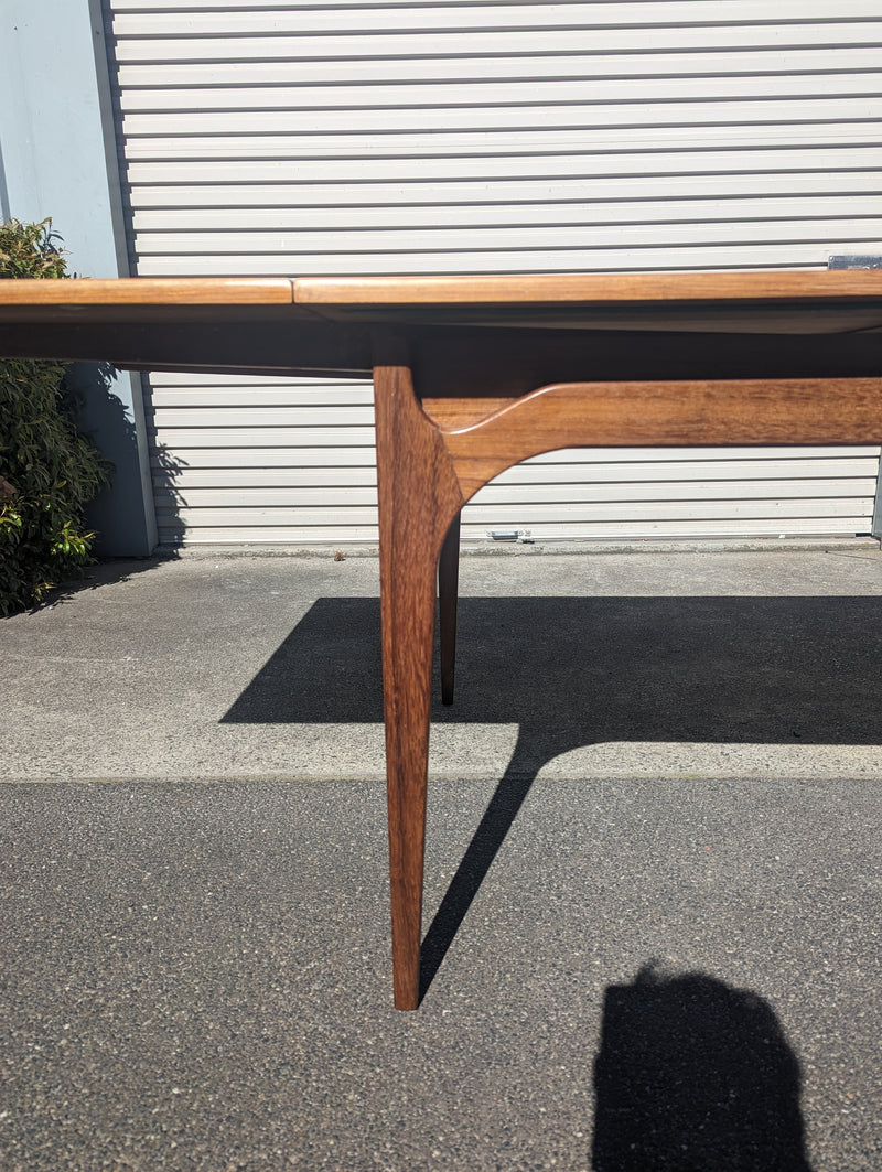 Authentic Zoureff dining set extendable table 8 dining chairs blackbean timber rare