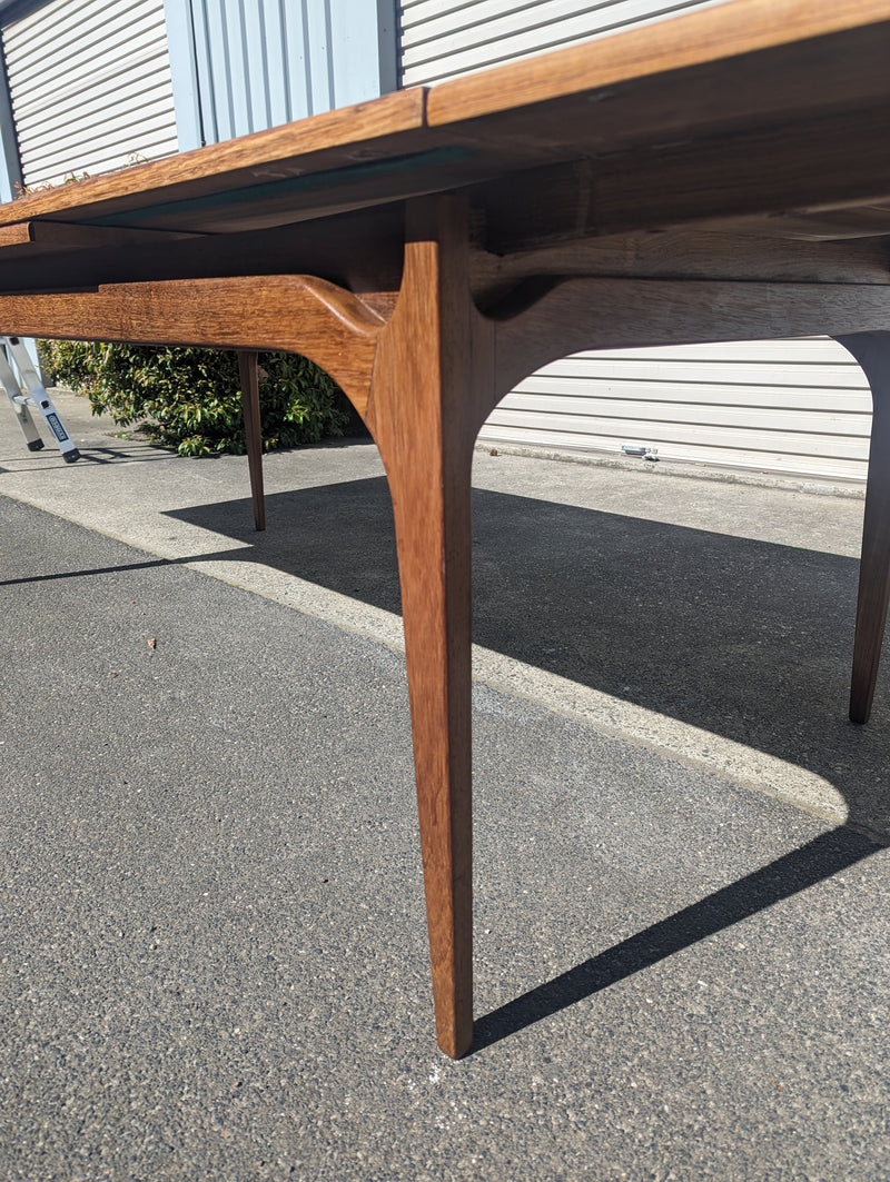 Authentic Zoureff dining set extendable table 8 dining chairs blackbean timber rare