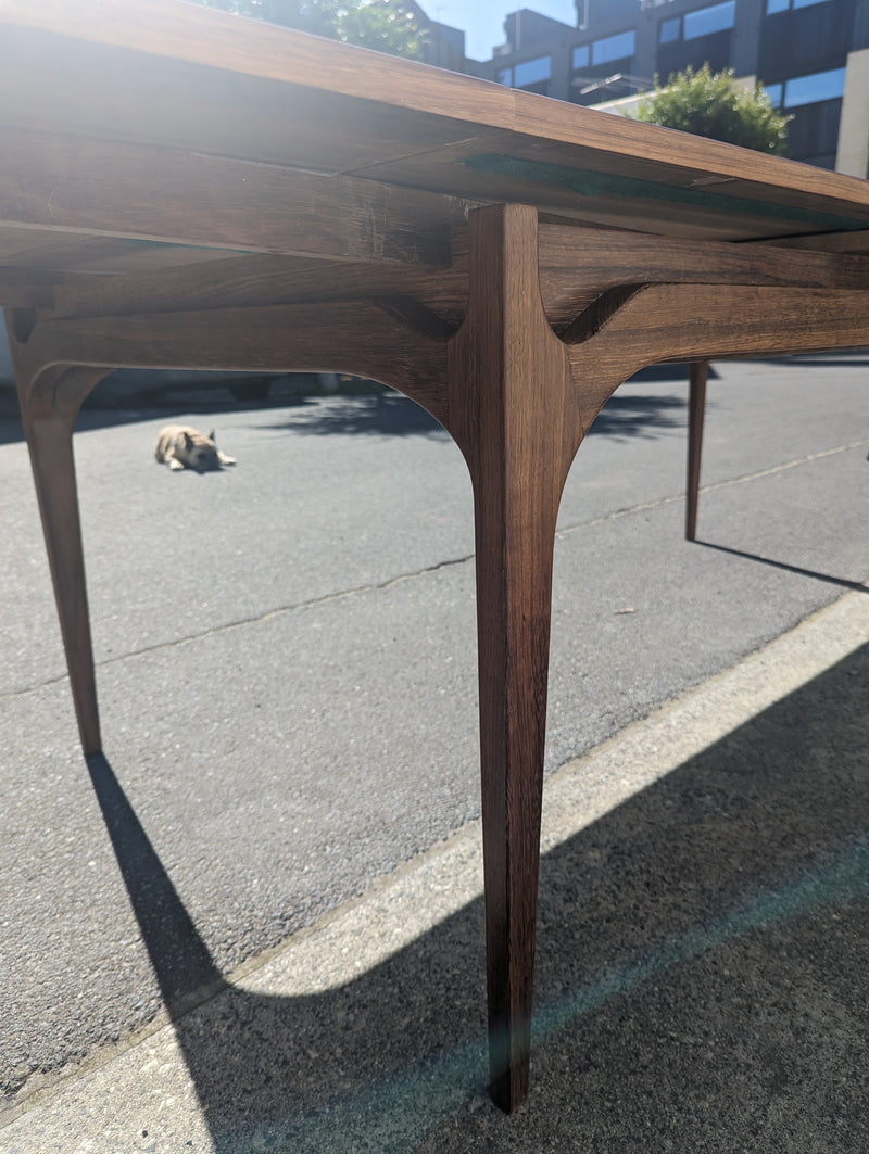Authentic Zoureff dining set extendable table 8 dining chairs blackbean timber rare