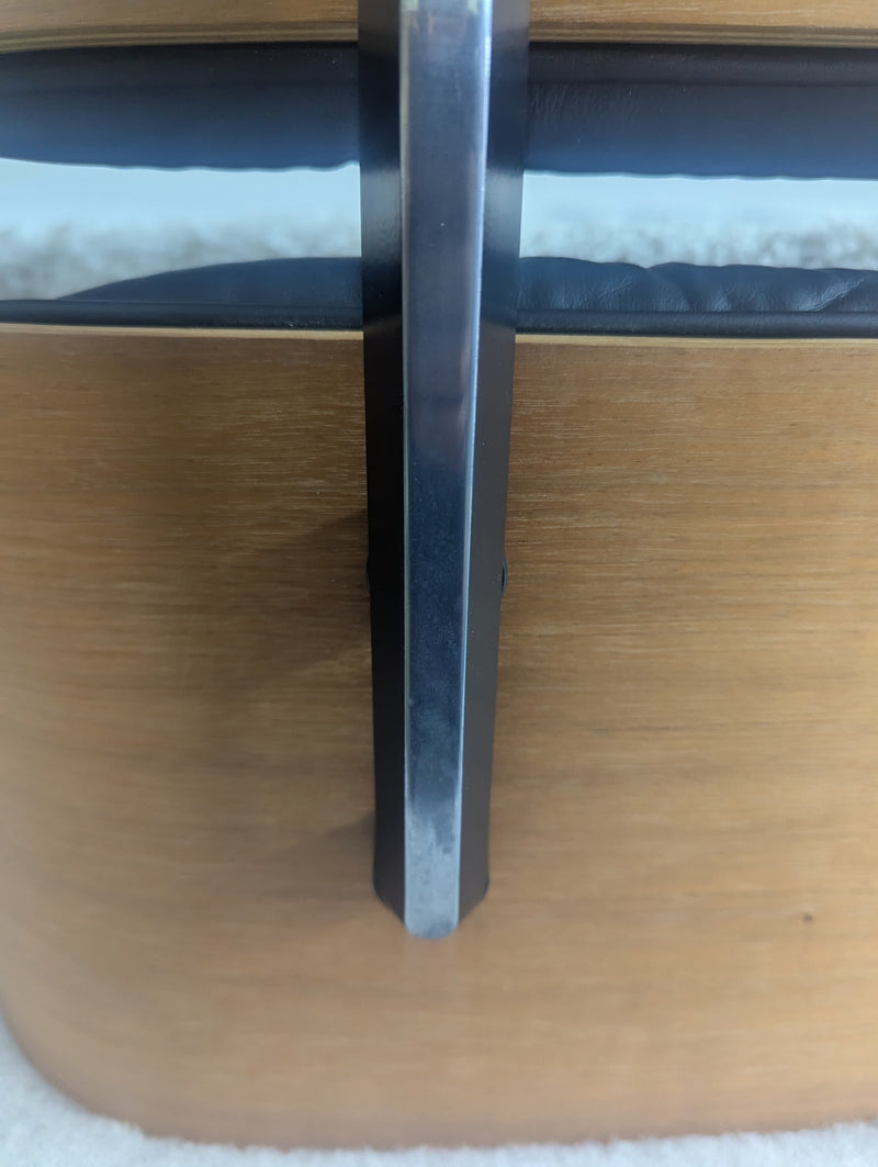 Restoration of single original Charles Eames chairs with ottoman Herman Miller