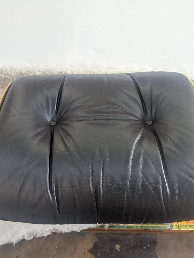 Restoration of single original Charles Eames chairs with ottoman Herman Miller