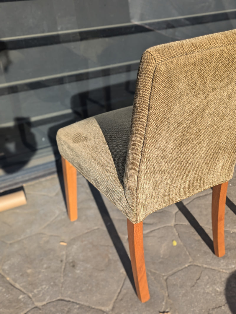 Restoration of two dining chairs