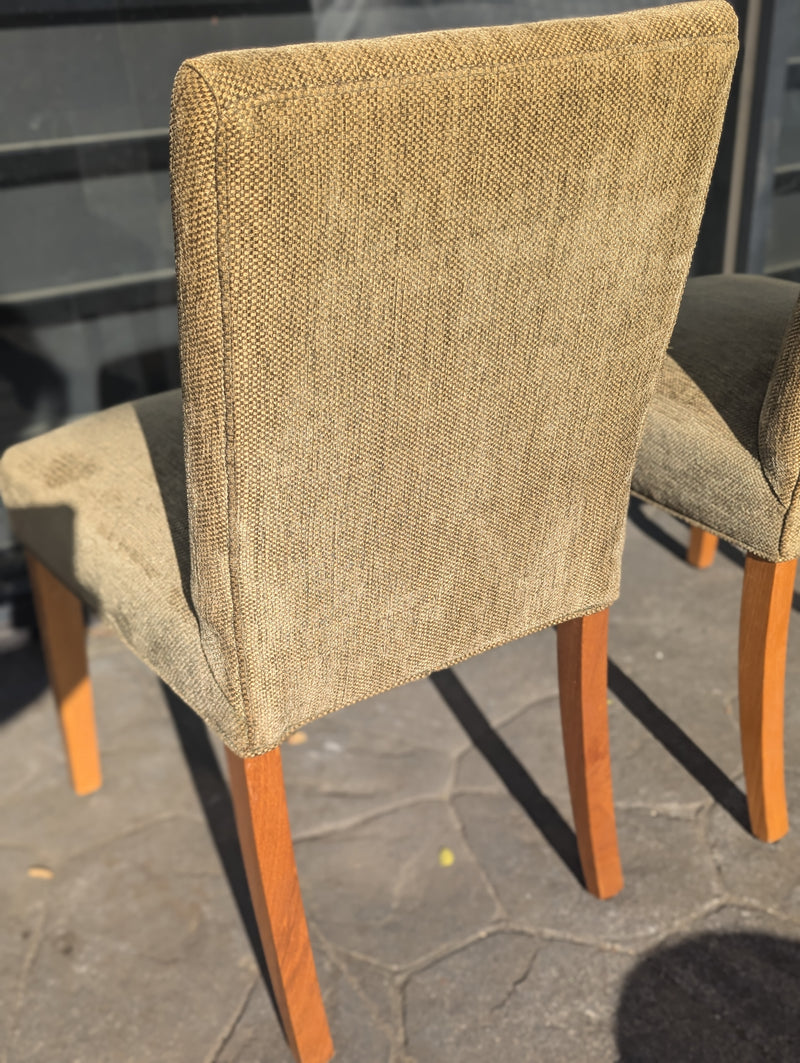 Restoration of two dining chairs