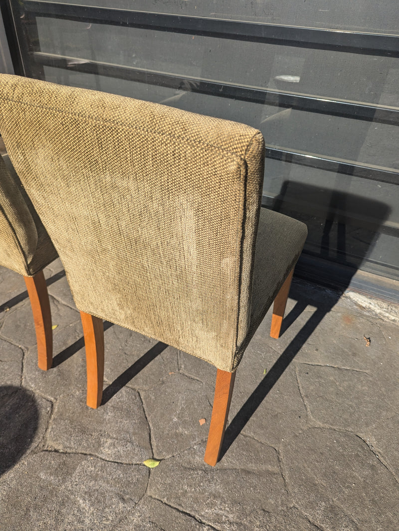 Restoration of two dining chairs