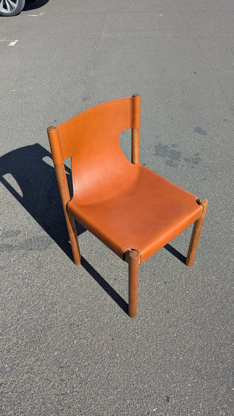 Authentic Flervilla dining chairs choose your own leather