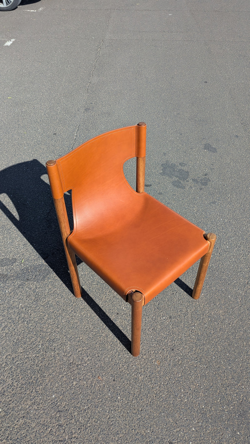 Authentic Flervilla dining chairs choose your own leather