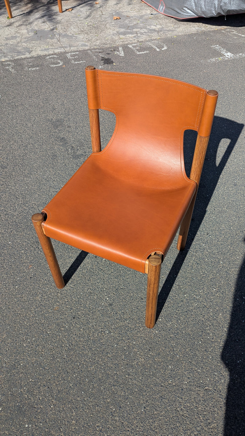 Authentic Flervilla dining chairs choose your own leather
