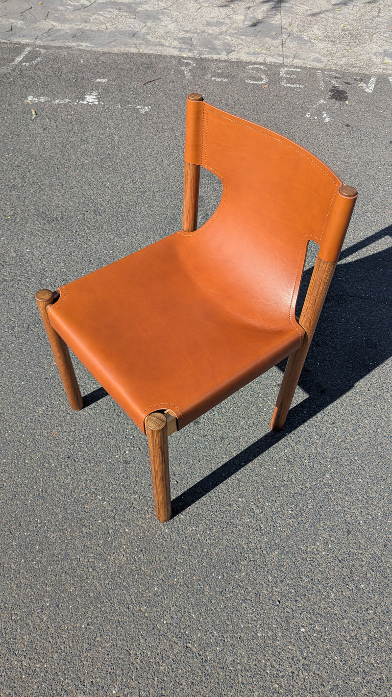 Authentic Flervilla dining chairs choose your own leather
