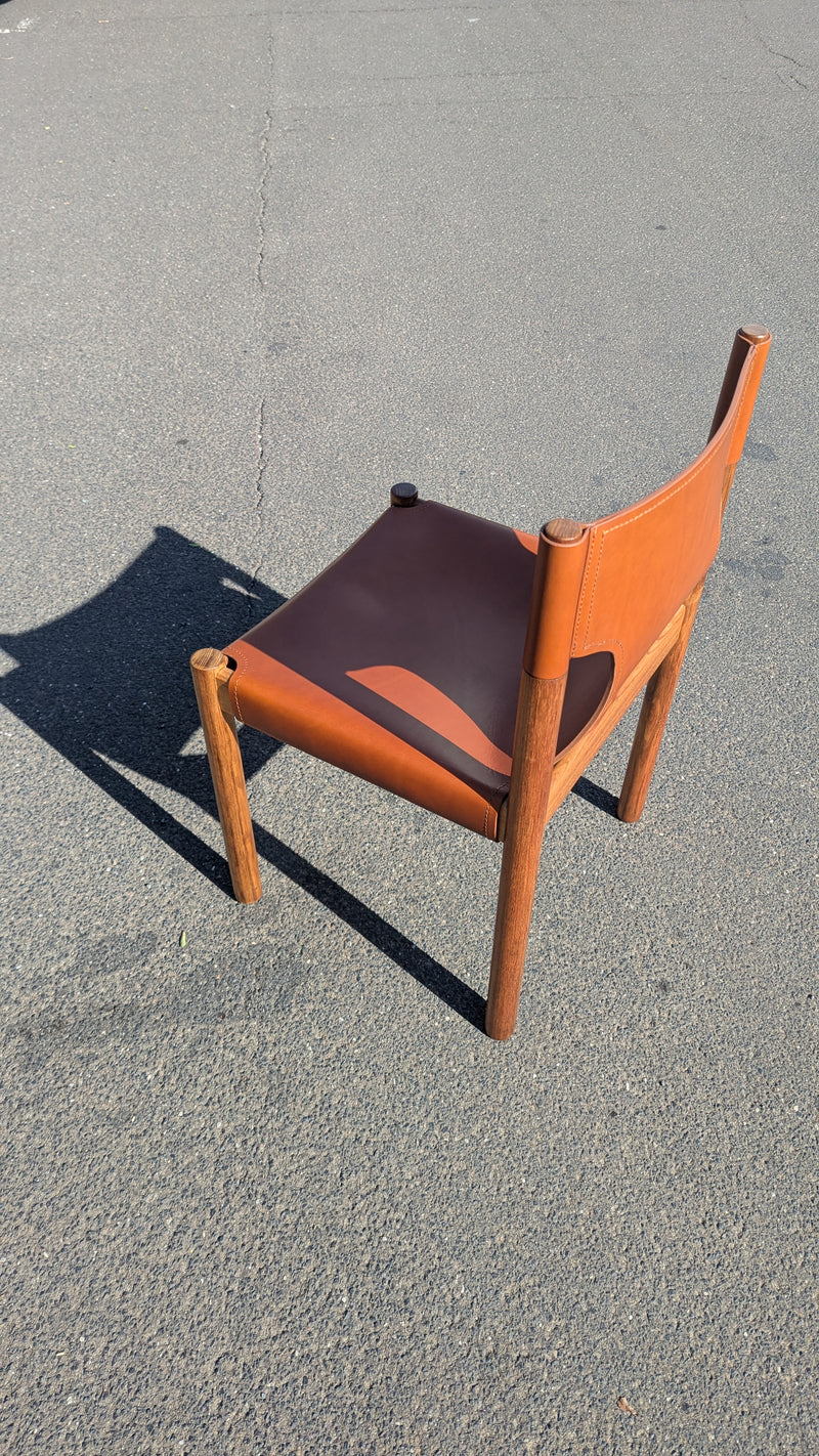 Authentic Flervilla dining chairs choose your own leather