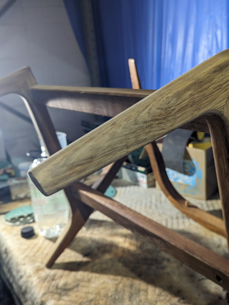 Restoration of Zoureff armchair