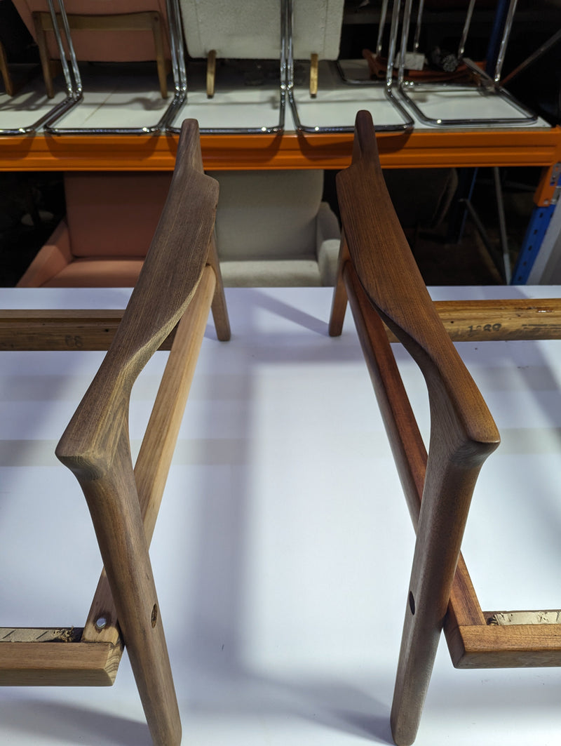 Restoration Danish Deluxe Inga Armchairs
