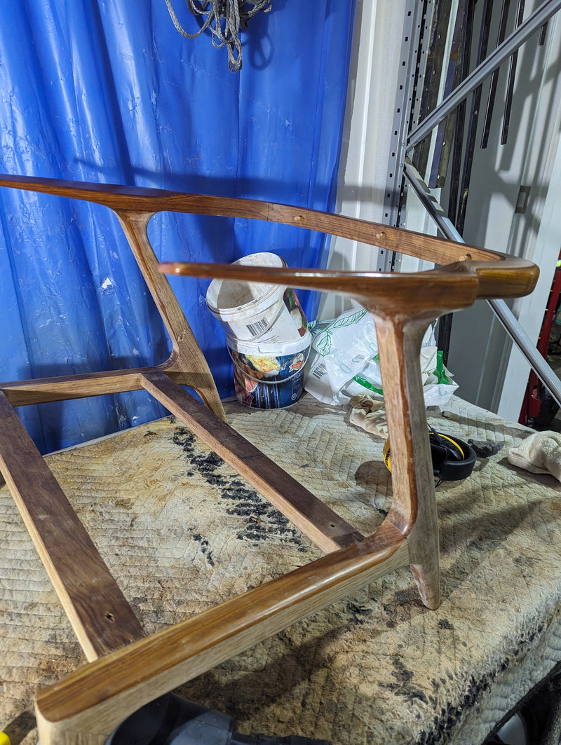 Restoration of Zoureff armchair