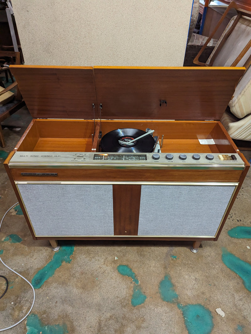 Kreisler Broadcast MWave radio Garrard vinyl stereo vintage MCM valve
