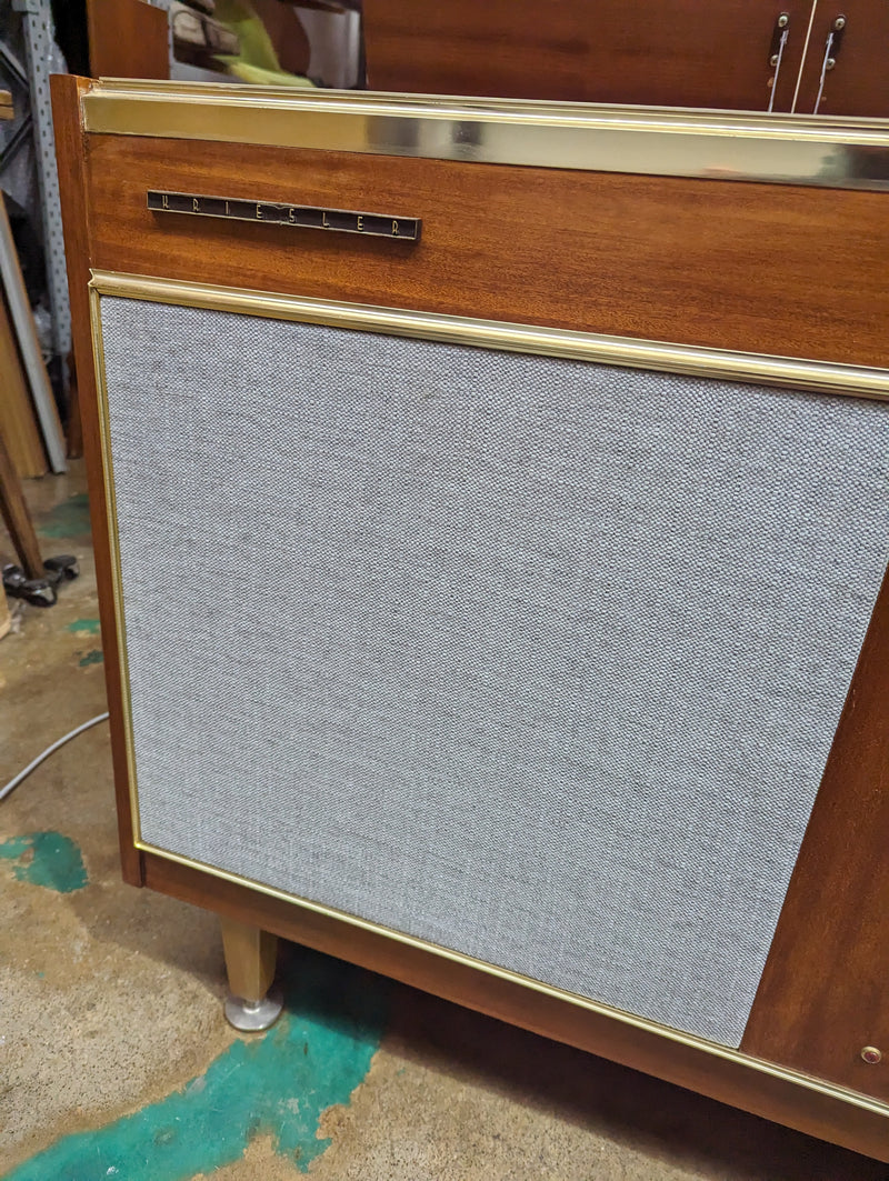 Kreisler Broadcast MWave radio Garrard vinyl stereo vintage MCM valve