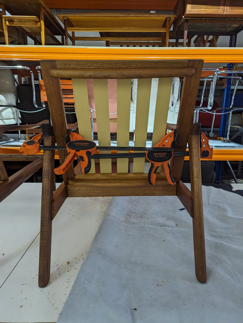 Restoration Danish Deluxe Inga Armchairs
