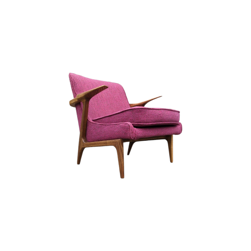 Pre order - Pair of Dario Zoureff armchairs Z shape