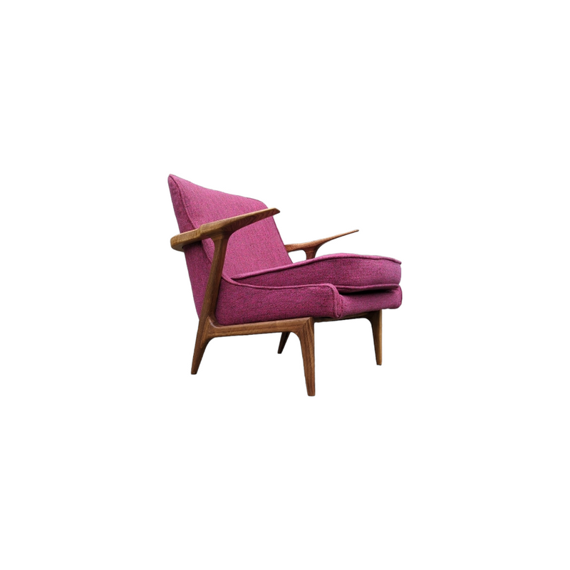 Pre order - Pair of Dario Zoureff armchairs Z shape