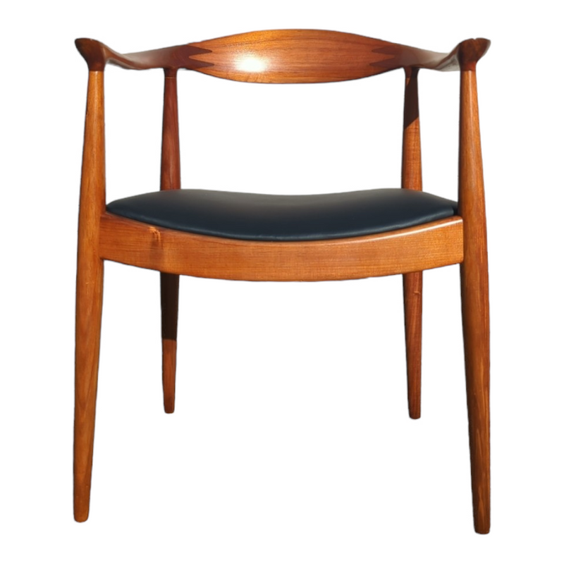Pre order - Danish Deluxe dining chairs set of 10 fully restored MCM Hans Wegner chair carvers pair