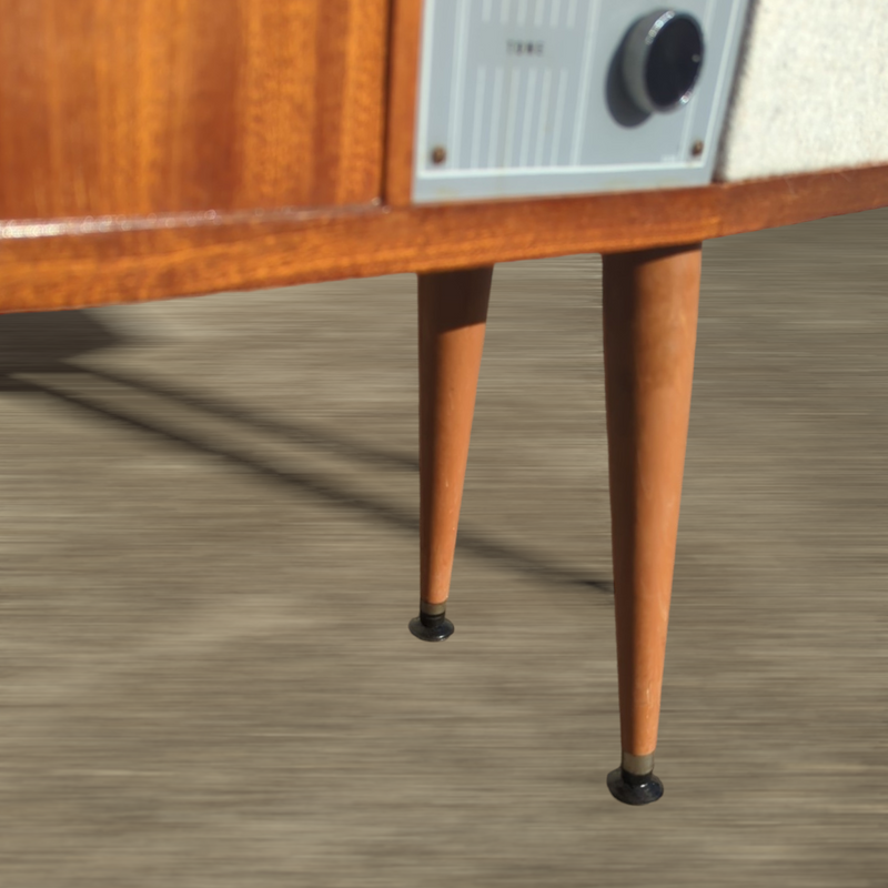 Australian Radiogram mid century brown fully restored AM vinyl