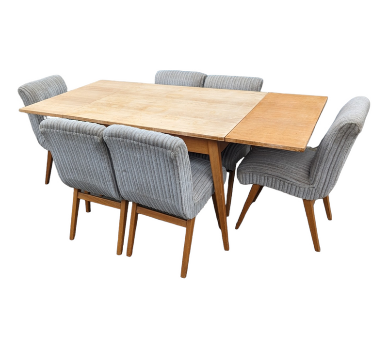 Pre order - Authentic Rosando dining set 6 dining chairs with matching extendable table