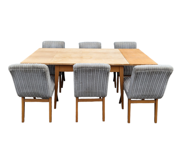 Pre order - Authentic Rosando dining set 6 dining chairs with matching extendable table