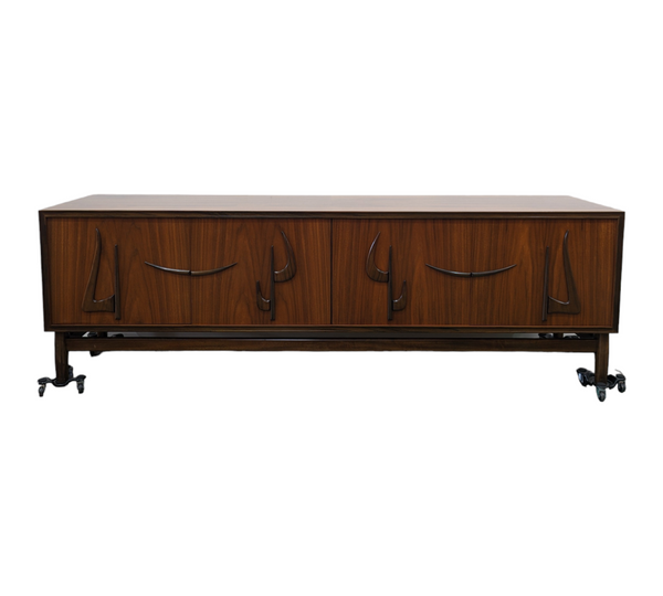 Australian MCM bespoke 4 door sideboard by Rudowski