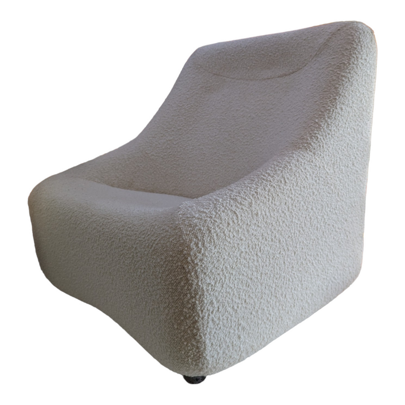 Pre order - Authentic Featherston Uniroyal Numero 1V IV highback armchair Warwick boucle white