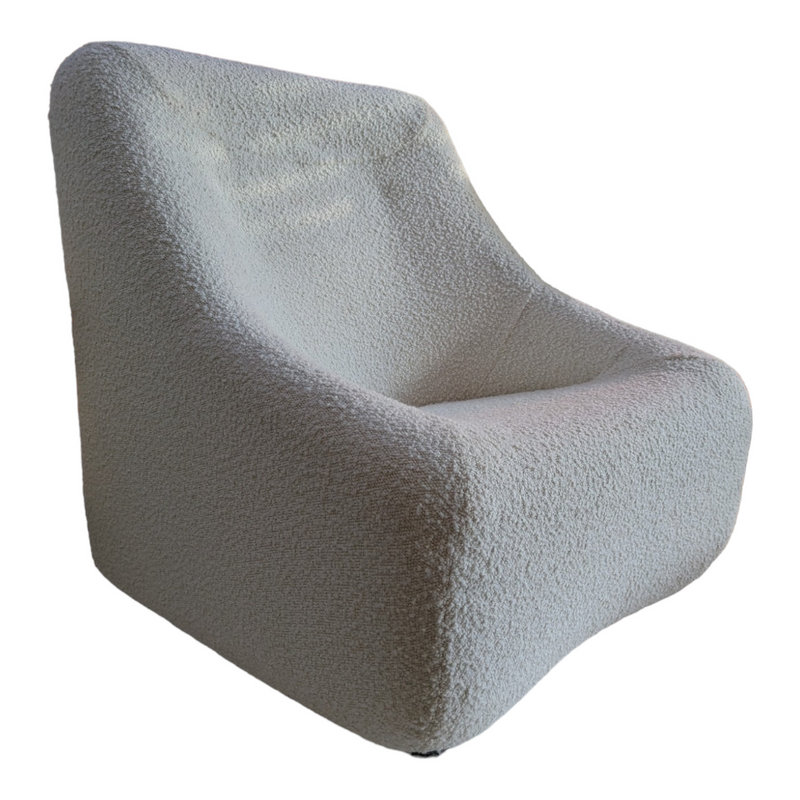 Pre order - Authentic Featherston Uniroyal Numero 1V IV highback armchair Warwick boucle white