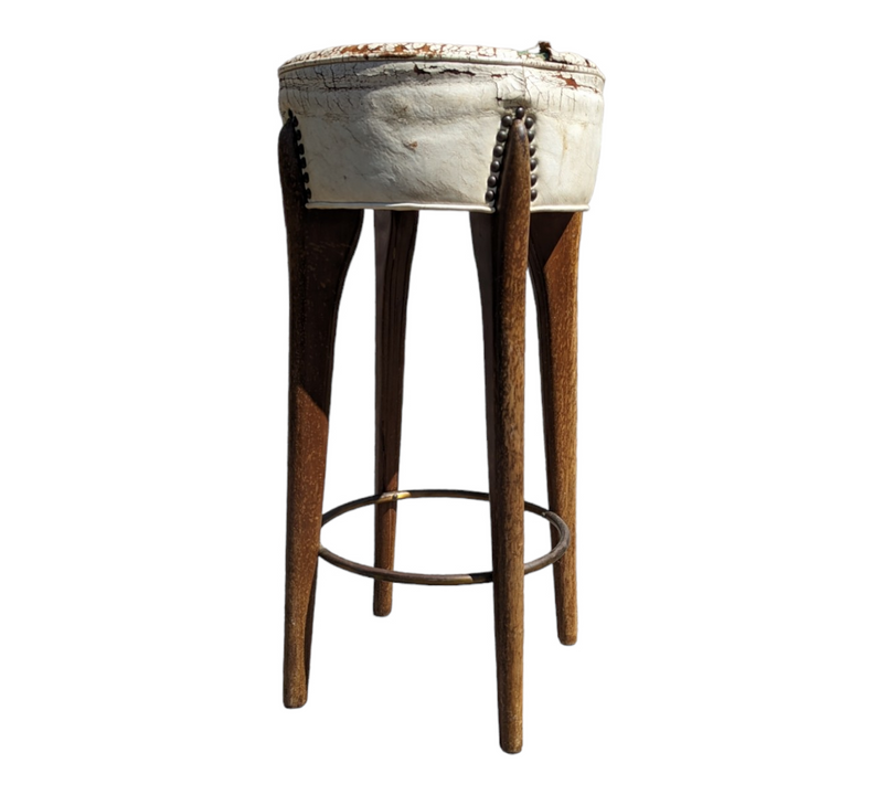 Pre - order currently under restoration - Authentic Rudowski bar stool