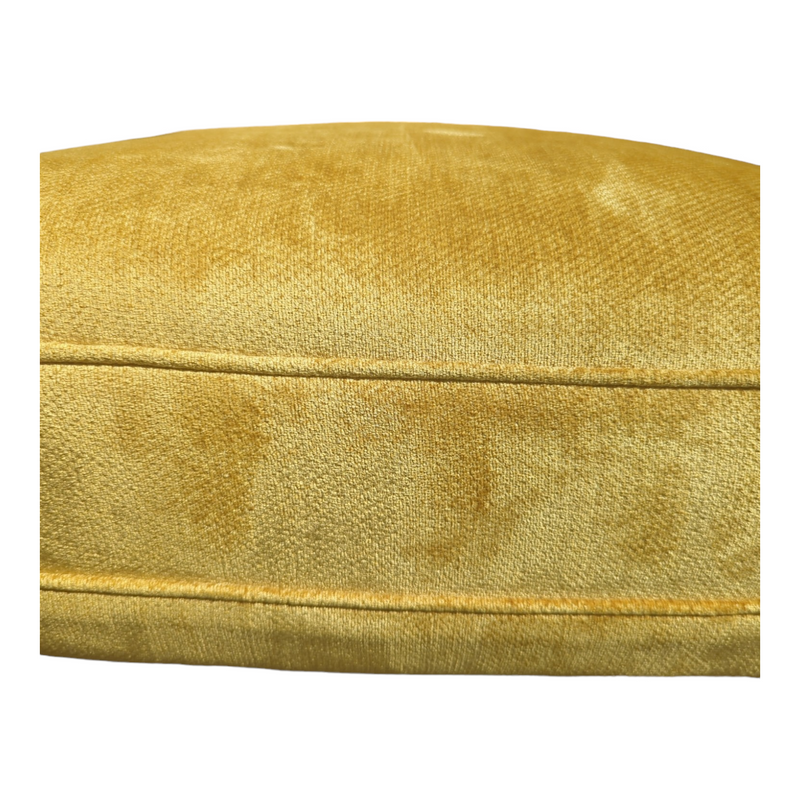 Authentic Rudowski armchair fully restored mustard velvet blackbean