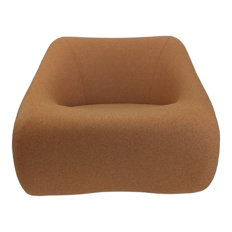 Pre order Authentic Featherston Uniroyal Numero 1V IV lowback armchair Warwick marmalade orange