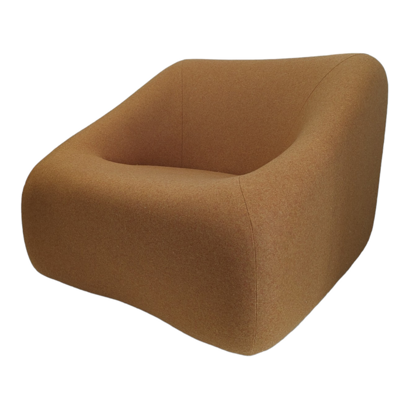 Pre order Authentic Featherston Uniroyal Numero 1V IV lowback armchair Warwick marmalade orange