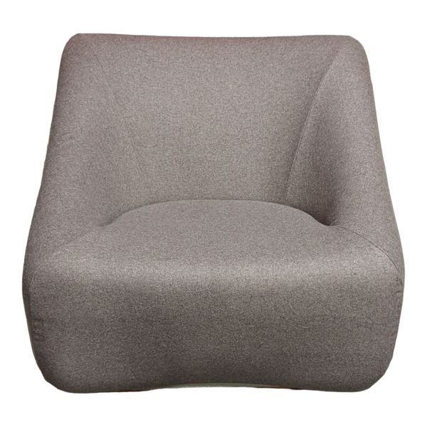 Authentic Featherston Uniroyal Numero 1V IV lowback armchair kvadrat wool brown purple grey mix