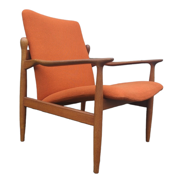 Parker executive conversation chair restored teak rare