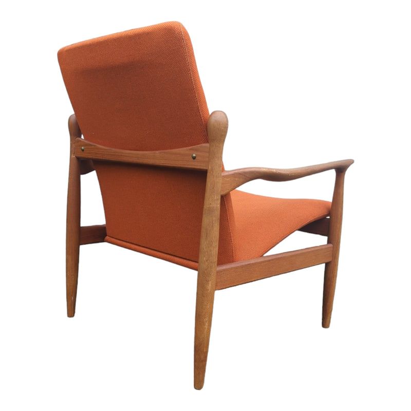Parker executive conversation chair restored teak rare
