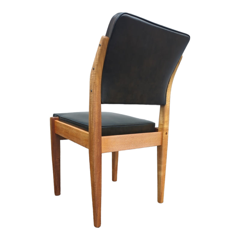 Pre -order - Original Wrightbilt chocolate brown dining chairs set of 6 fully restored chose your own fabric