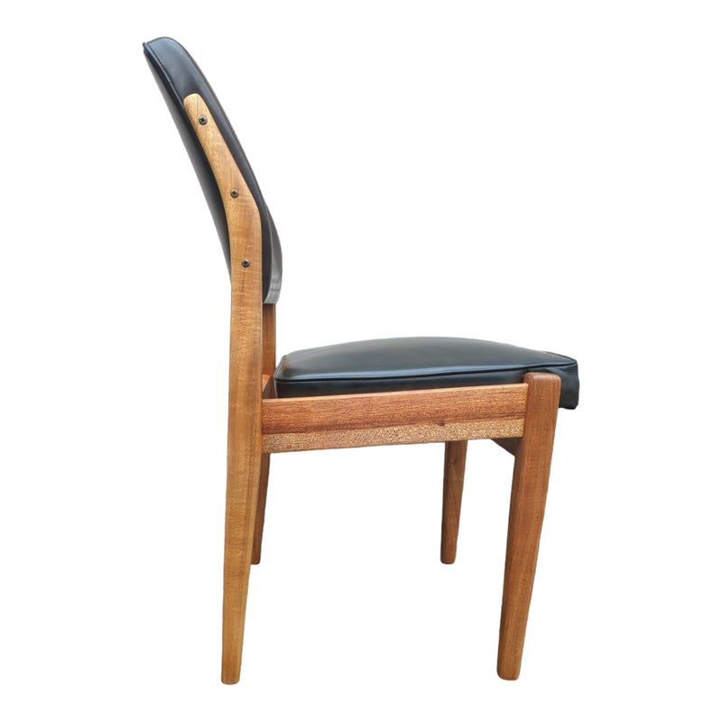 Pre -order - Original Wrightbilt chocolate brown dining chairs set of 6 with matching extendable dining table
