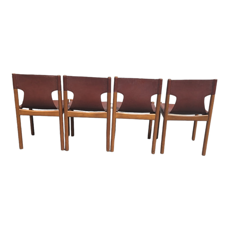 Authentic Flervilla dining chairs choose your own leather