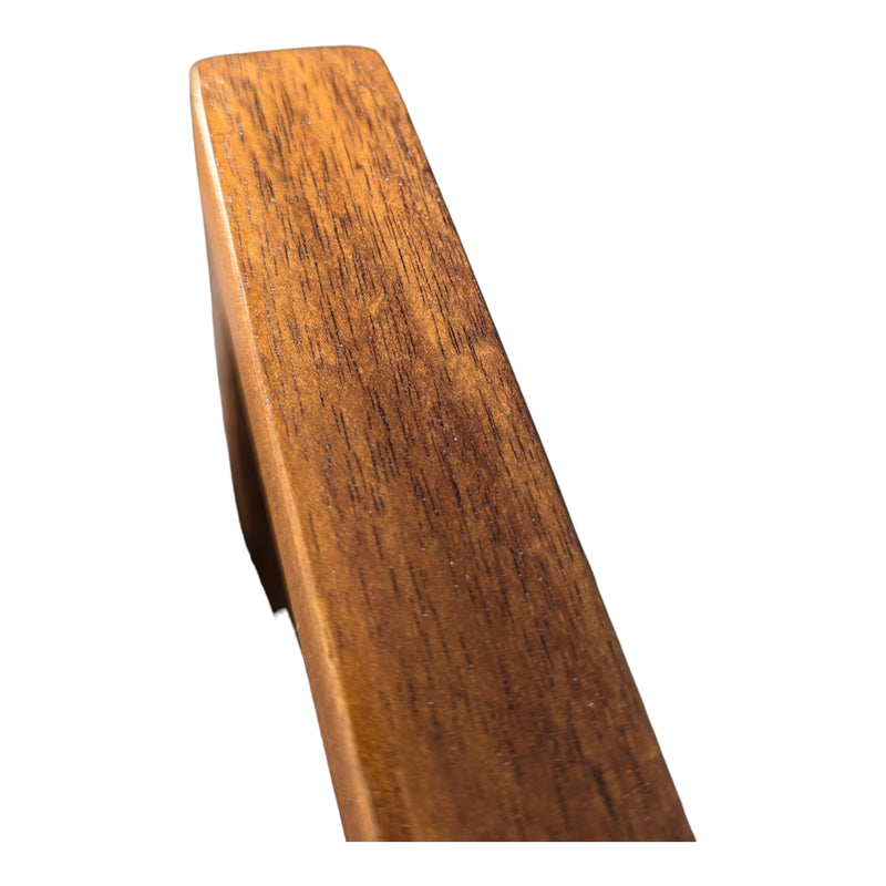 TH brown occasional carver desk office chair in Kvadrat fabric