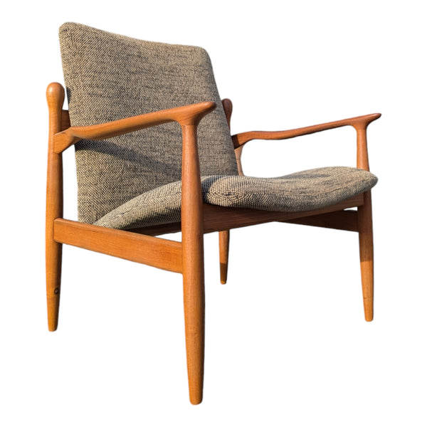 Parker executive conversation chair restored teak rare