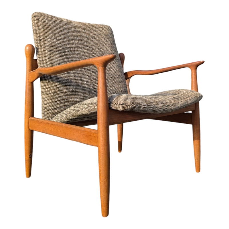 Parker executive conversation chair restored teak rare