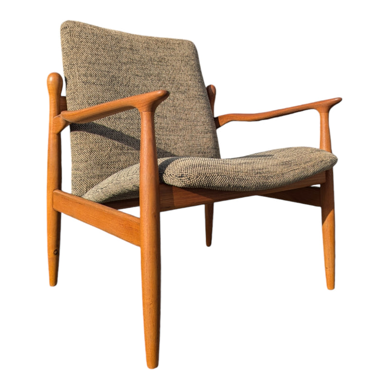 Parker executive conversation chair restored teak rare