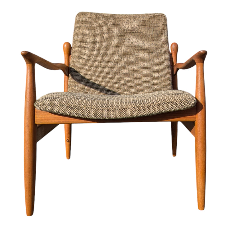 Parker executive conversation chair restored teak rare