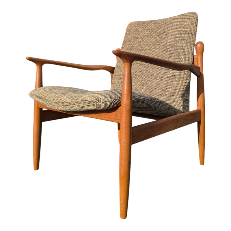 Parker executive conversation chair restored teak rare